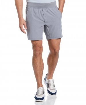 Perry Ellis 7" Pull-On Stretch Short Tradedawn Heather | 782IREJMB