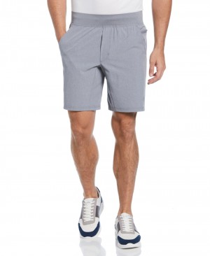 Perry Ellis 9" Pull-On Stretch Short Tradedawn Heather | 381CZOSRQ