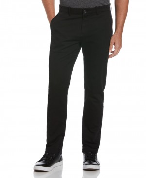 Perry Ellis Big & Tall Anywhere Stretch Chino Pant Black | 943XVOBSH