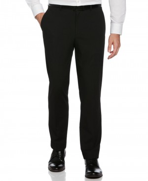 Perry Ellis Louis Suit Pant Black | 286YIQNZR