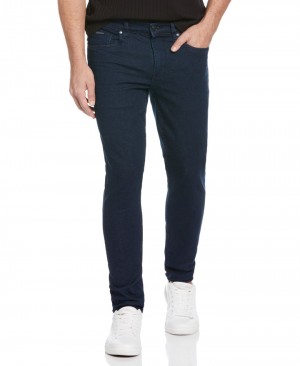 Perry Ellis Recover™ Skinny Dark Indigo Denim Jeans Dark Indigo | 715BPCWRQ