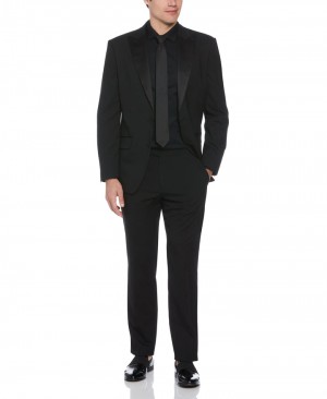 Perry Ellis Satin Piecing Tuxedo | 894DEIQZP