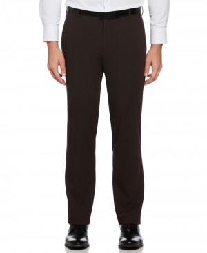 Perry Ellis Slim Fit Louis Suit Pant Port | 652FOPVIA