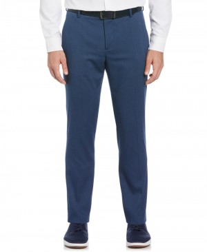 Perry Ellis Slim Fit Performance Tech Suit Pant Azure | 410QBERHX