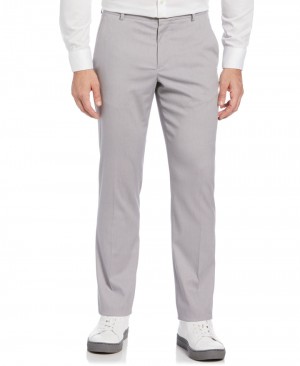 Perry Ellis Slim Fit Performance Tech Suit Pant Alloy | 827BGIRXL