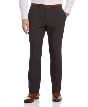 Perry Ellis Slim Fit Stretch Washable Suit Pant Port | 987OTDYLR