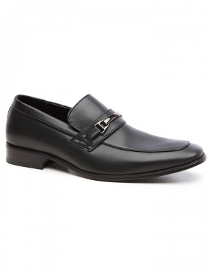 Perry Ellis Stewart Portfolio Dress Shoe Black | 549EXAJCL