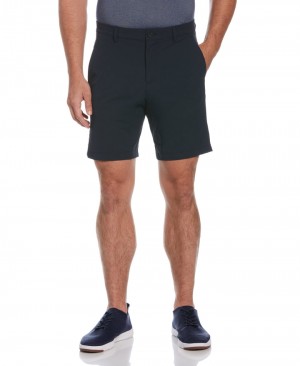 Perry Ellis Stretch Solid Tech Short Dark Sapphire | 870OZLMSE