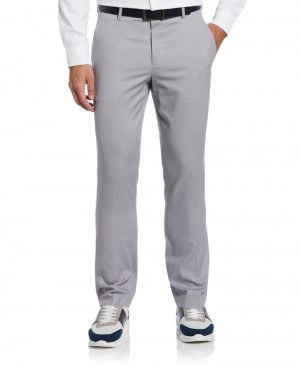 Perry Ellis Very Slim Fit Performance Suit Pant Alloy | 468NRKXUB