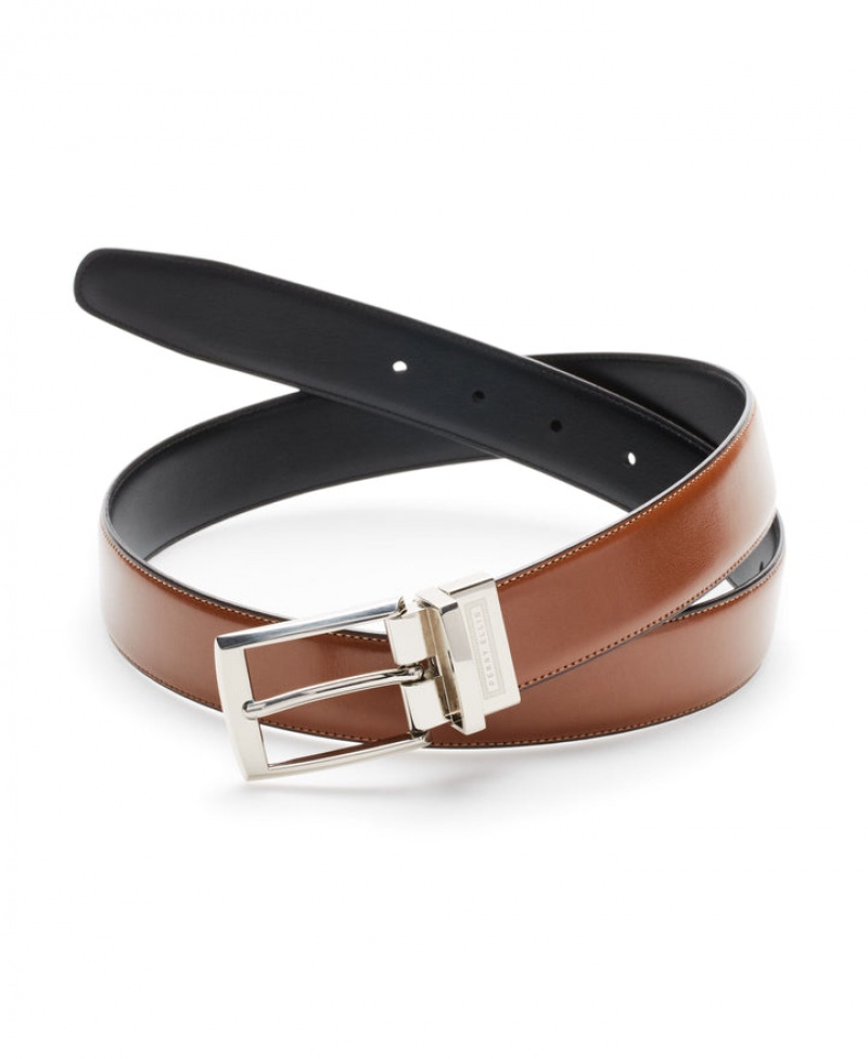 Perry Ellis Amigo Reversible Belt Lugg3 | 183KPXDIE