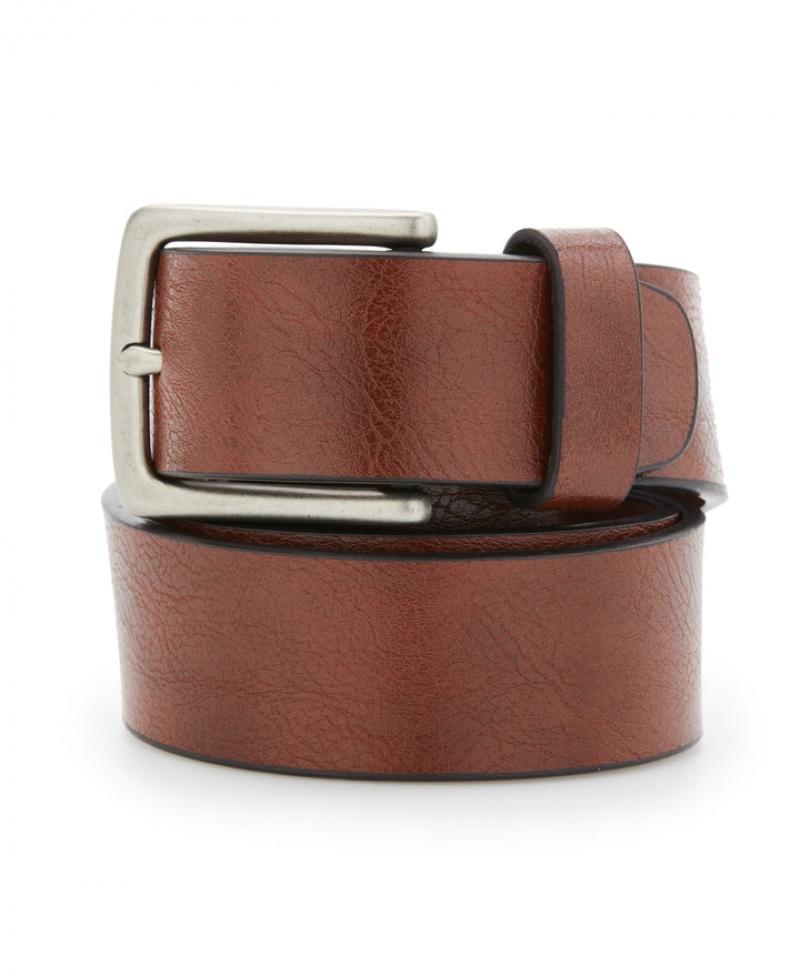 Perry Ellis Basic Tan Belt Tan | 196XZCNSE