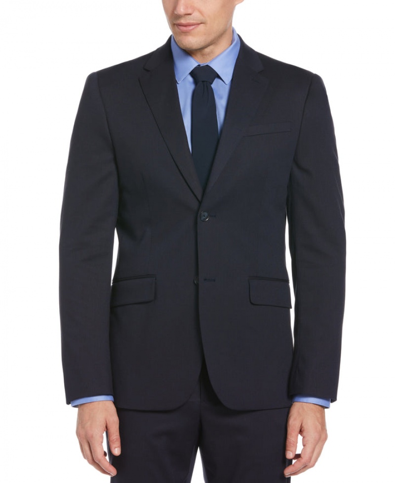 Perry Ellis Big & Tall Performance Tech Suit Jacket Dark Sapphire | 701SKHAMD