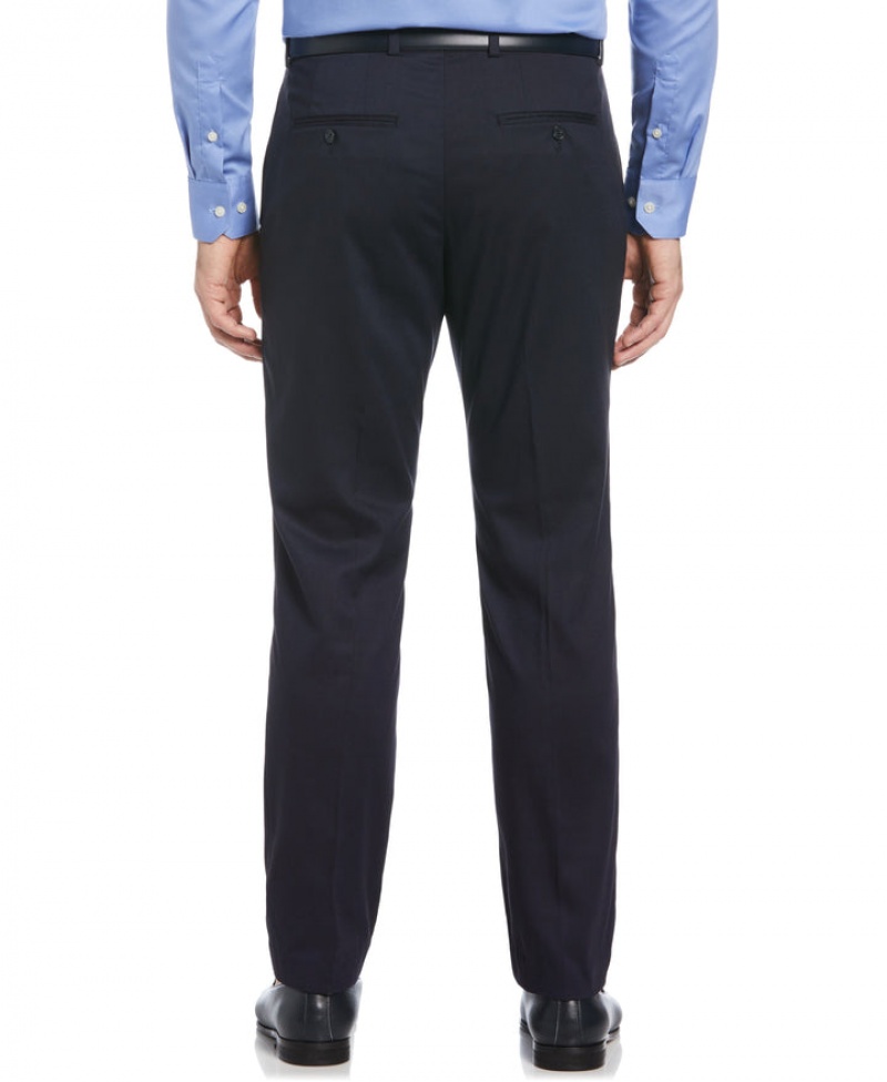 Perry Ellis Big & Tall Performance Tech Suit Pant Dark Sapphire | 593JFWZPQ