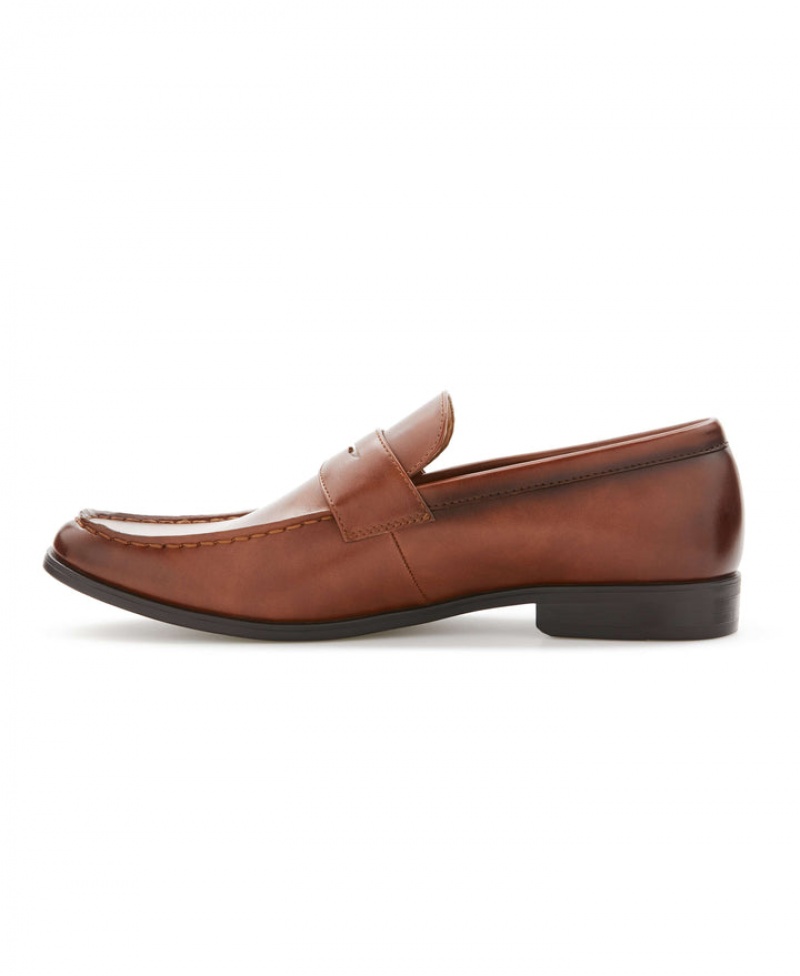 Perry Ellis Curt Shoe Dark Cognac | 624KQMTSG