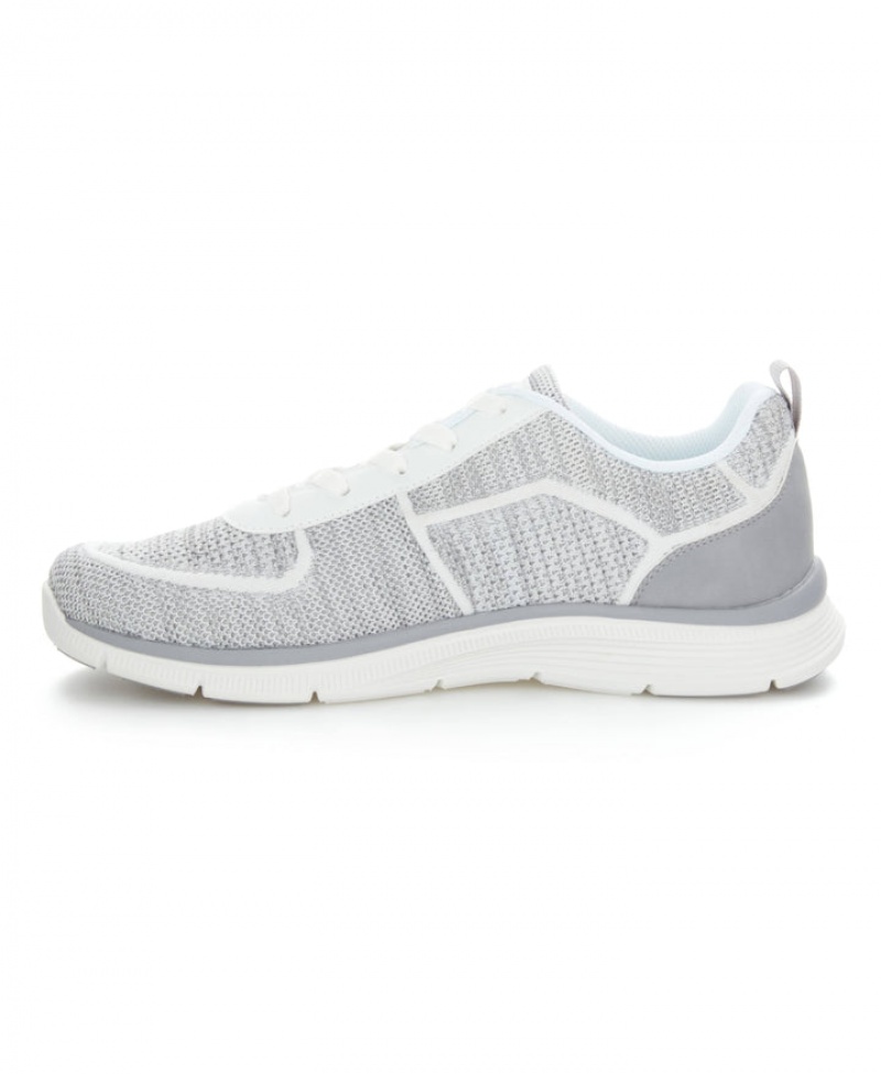 Perry Ellis Dash Sneaker Grey/White | 603UNBERG