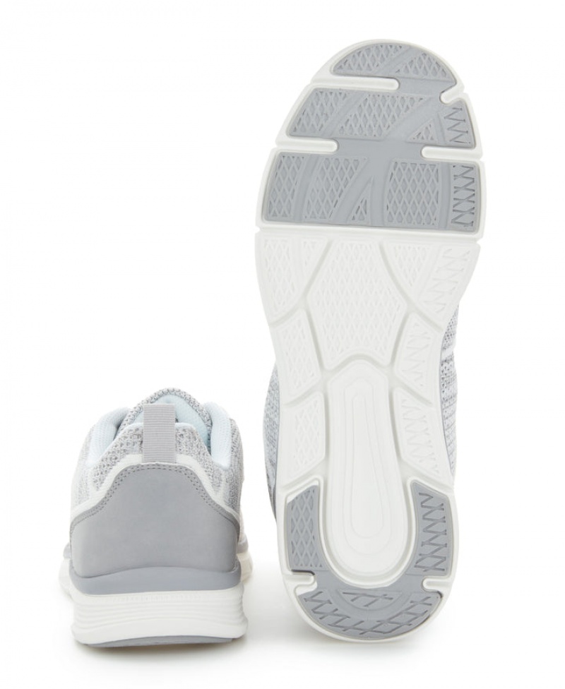 Perry Ellis Dash Sneaker Grey/White | 603UNBERG