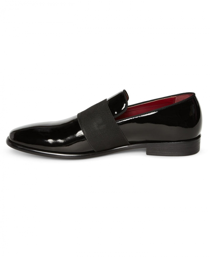 Perry Ellis Evening Patent Slip On Black | 679SQTIYD