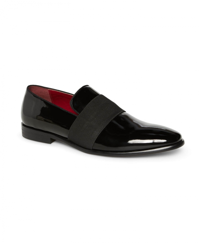 Perry Ellis Evening Patent Slip On Black | 679SQTIYD