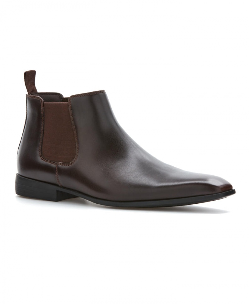 Perry Ellis Harrison Chelsea Boot Brown | 287ASKIQW