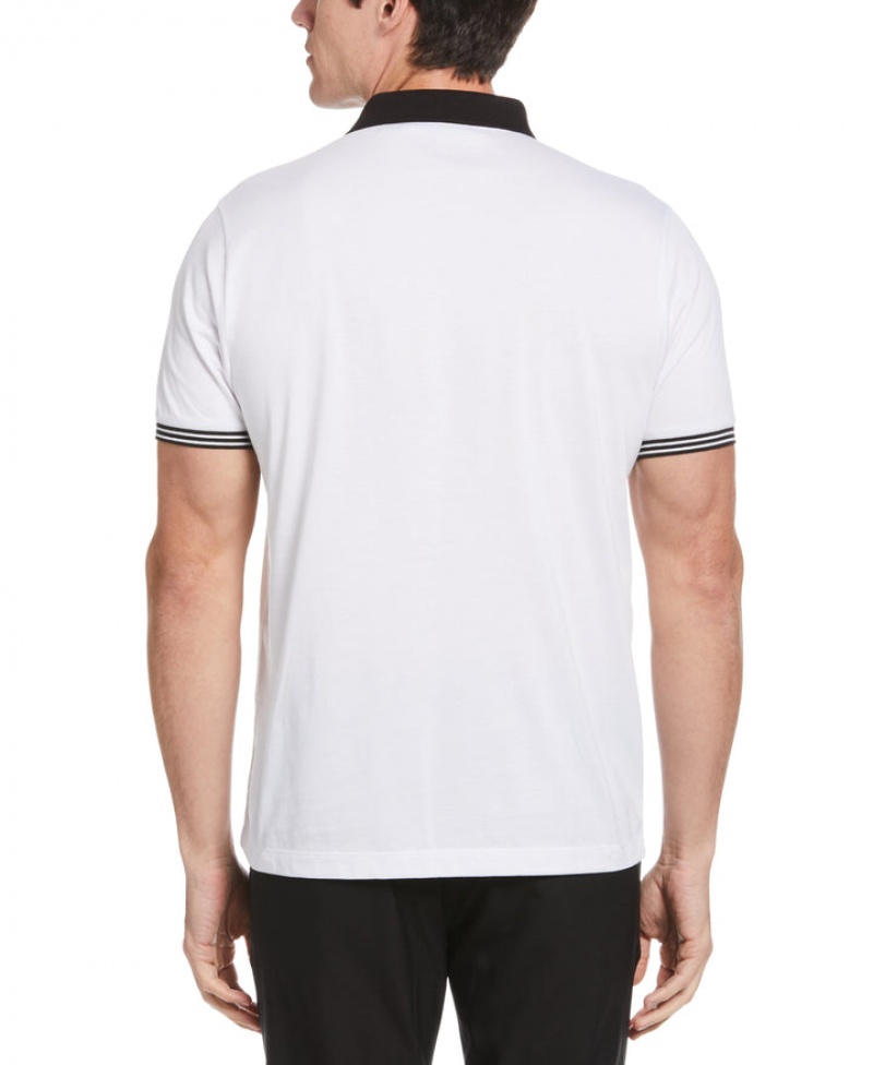 Perry Ellis ICON Polo Bright White | 673QVWFAN