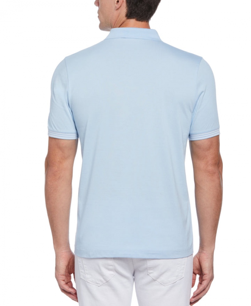 Perry Ellis ICON Polo Cerulean | 794LYXINV