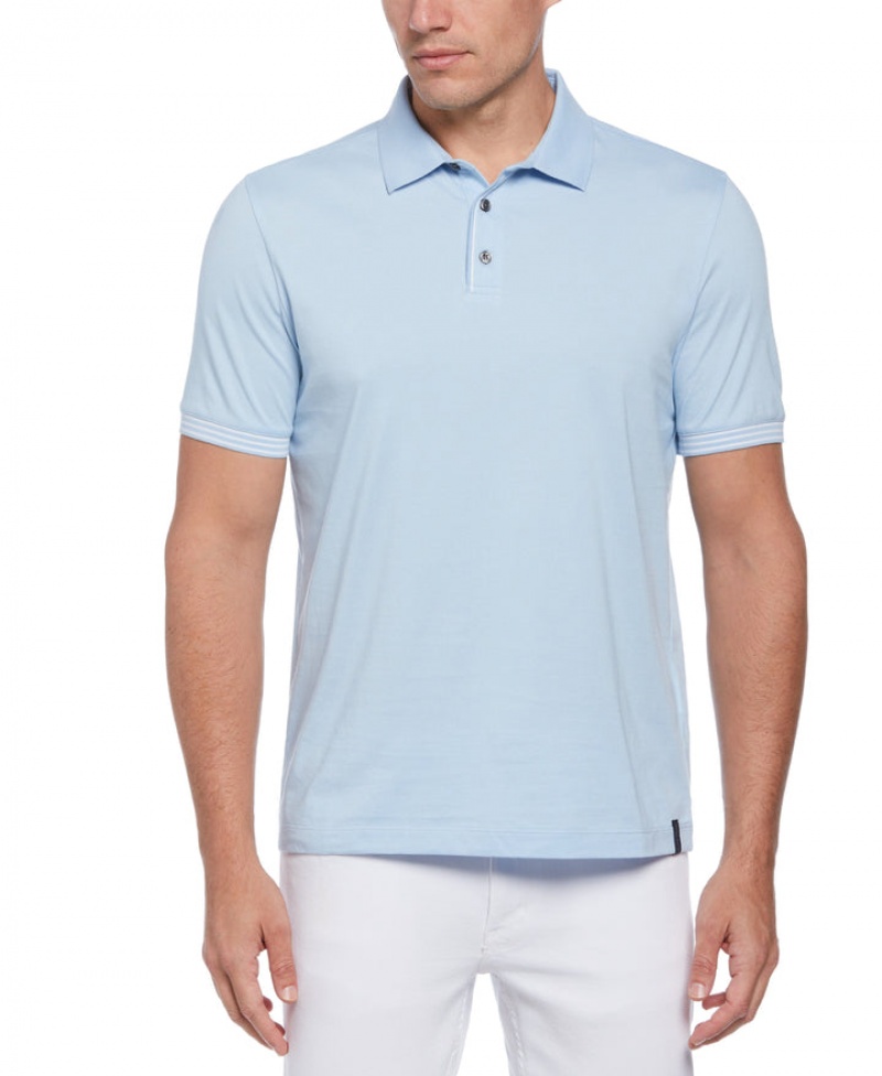 Perry Ellis ICON Polo Cerulean | 794LYXINV