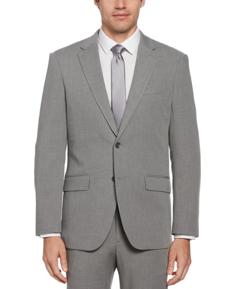 Perry Ellis Louis Suit Jacket Alloy | 046QUXSME