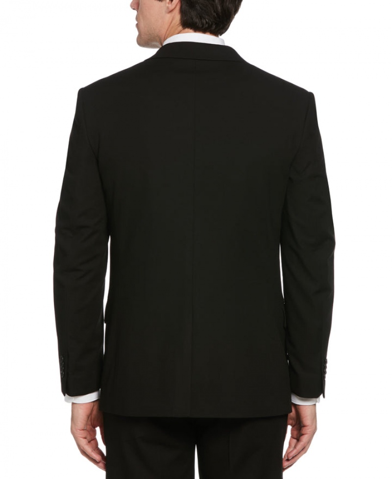 Perry Ellis Louis Suit Jacket Black | 461RLESZV