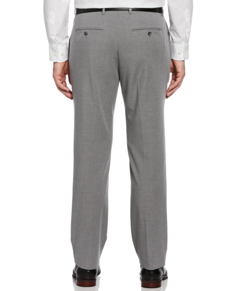 Perry Ellis Louis Suit Pant Alloy | 083DOGUZM