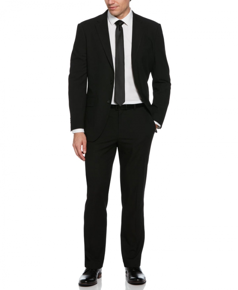 Perry Ellis NEW! Black Louis Suit Black | 158EYUMWP