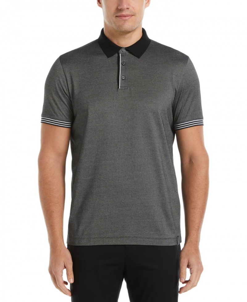 Perry Ellis NEW! ICON Polo Black | 342PHFLWZ