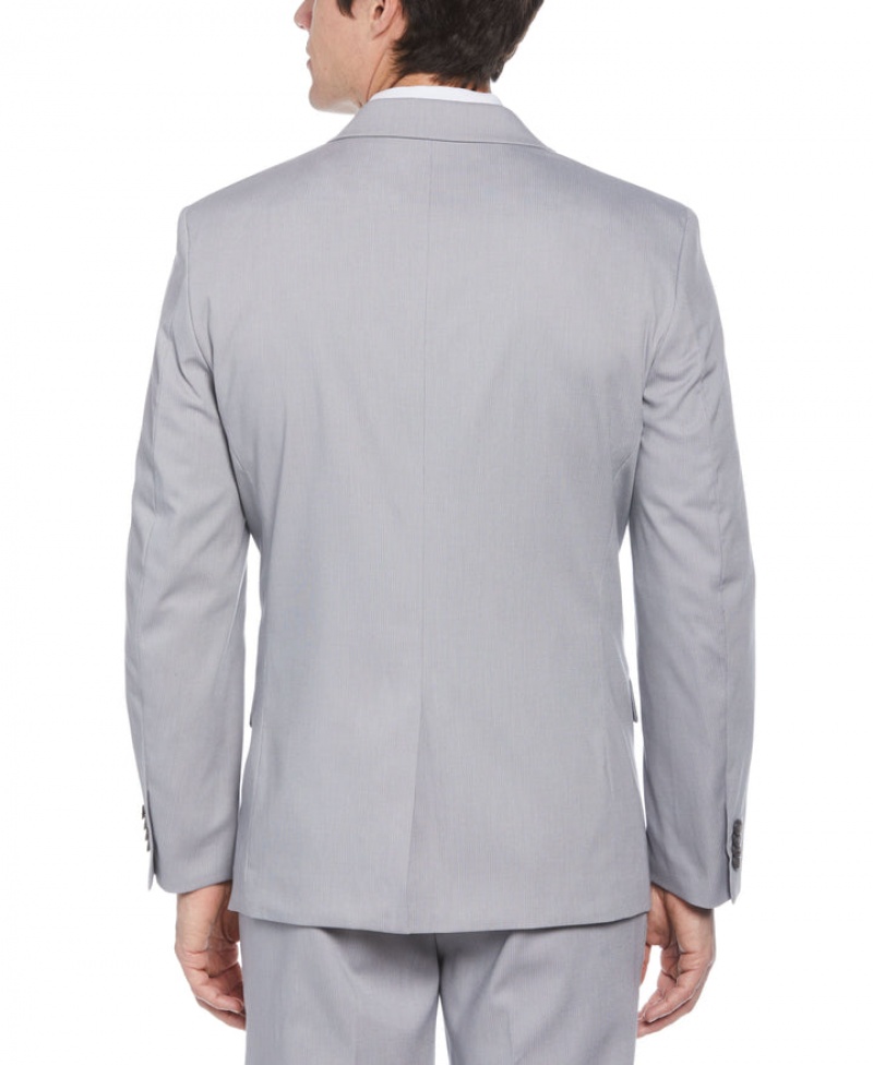 Perry Ellis Performance Tech Suit Jacket Alloy | 925AMHLEB