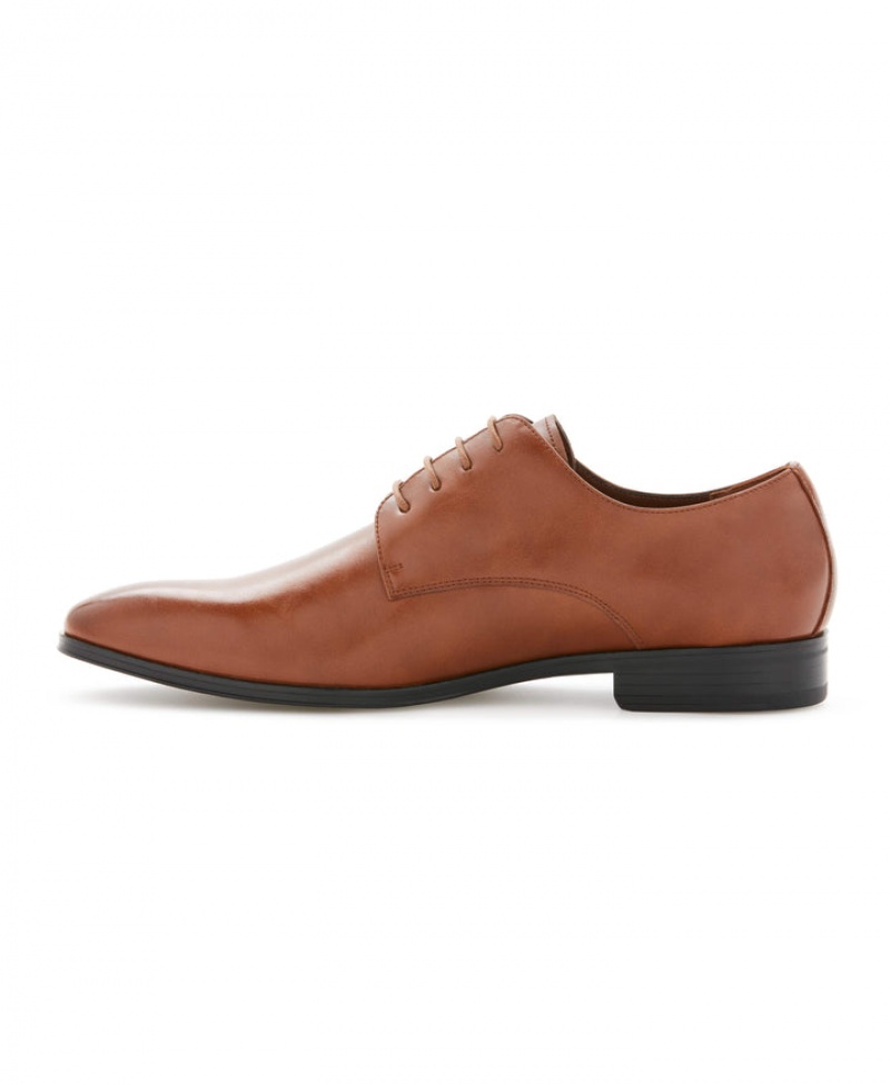 Perry Ellis Randall Dress Shoe Cognac | 210BVEFUI