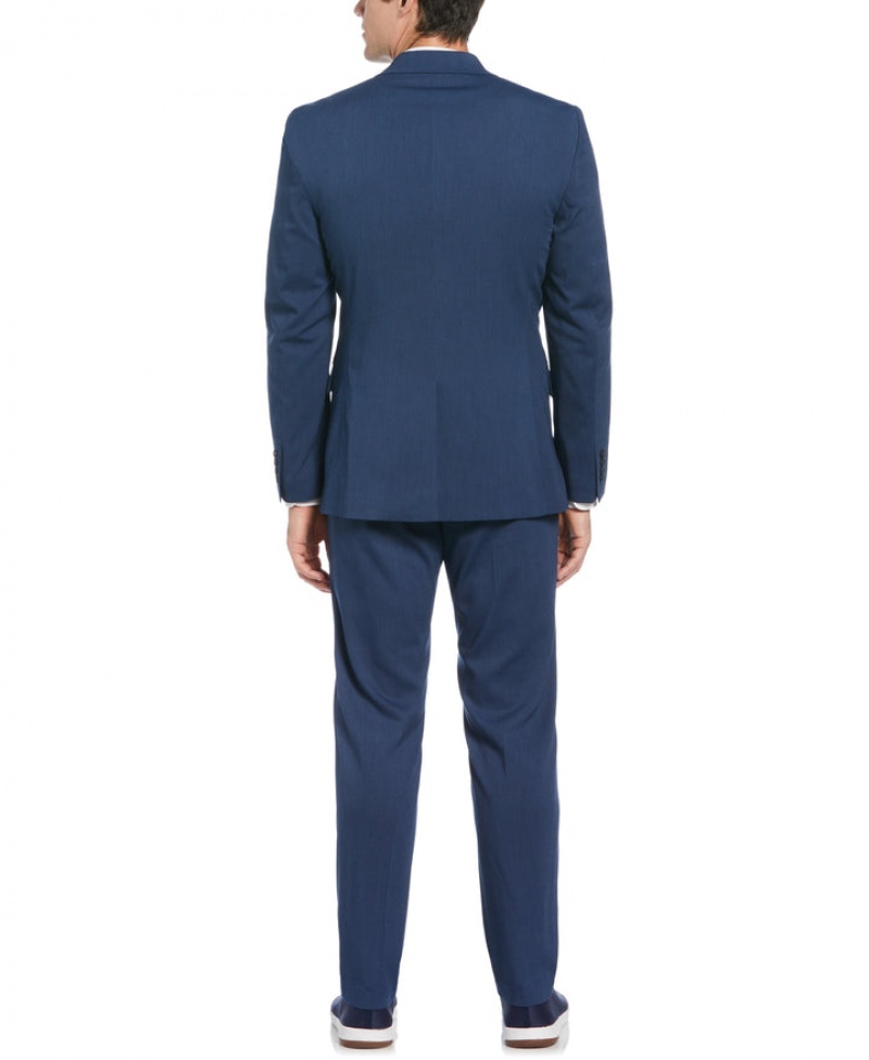 Perry Ellis Slim Fit Azure Performance Tech Suit Azure | 908ASVHDI