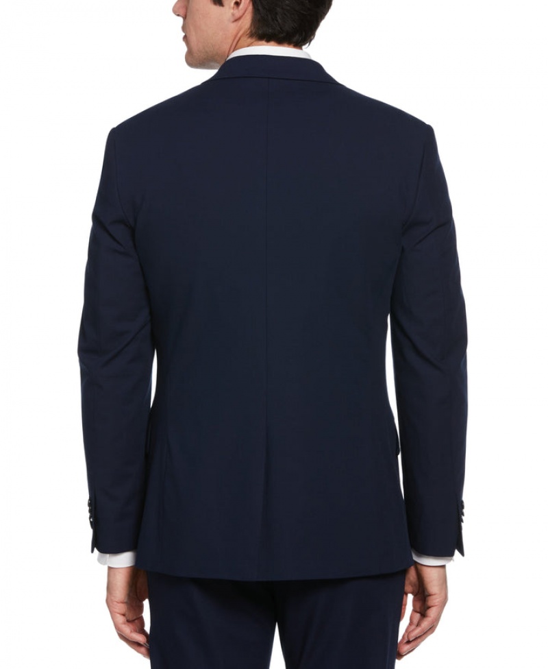 Perry Ellis Slim Fit Louis Suit Jacket Navy | 237RPNSUD