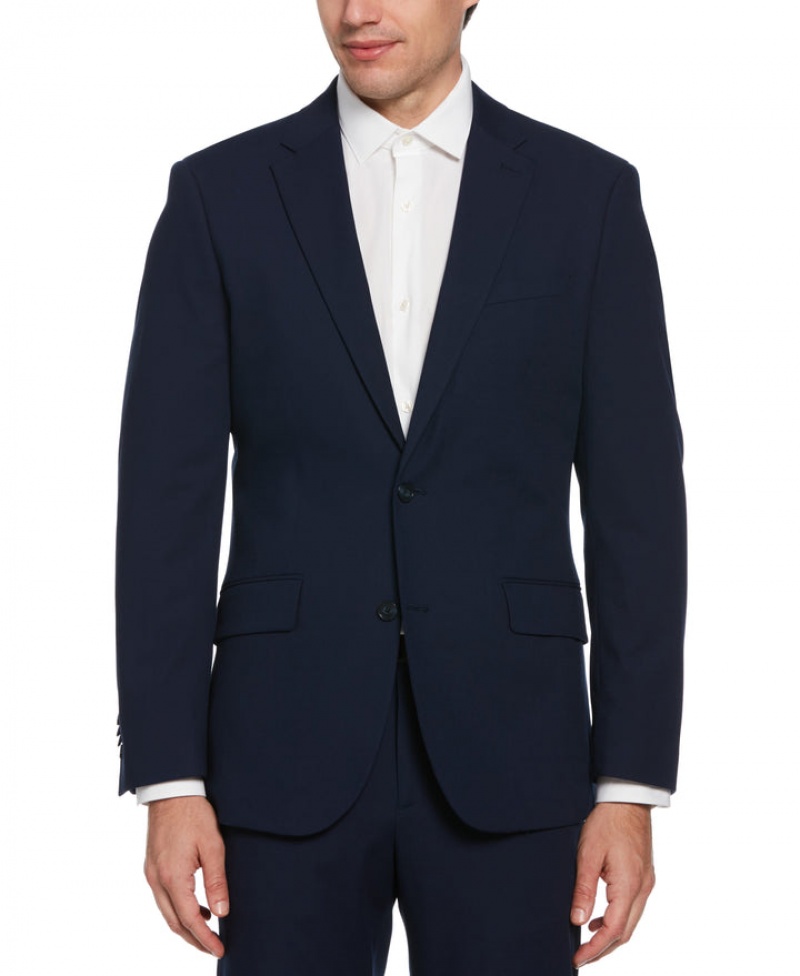 Perry Ellis Slim Fit Louis Suit Jacket Navy | 237RPNSUD