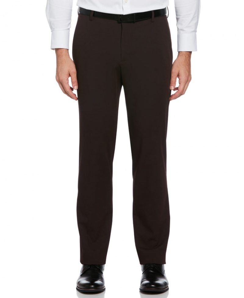 Perry Ellis Slim Fit Louis Suit Pant Port | 652FOPVIA