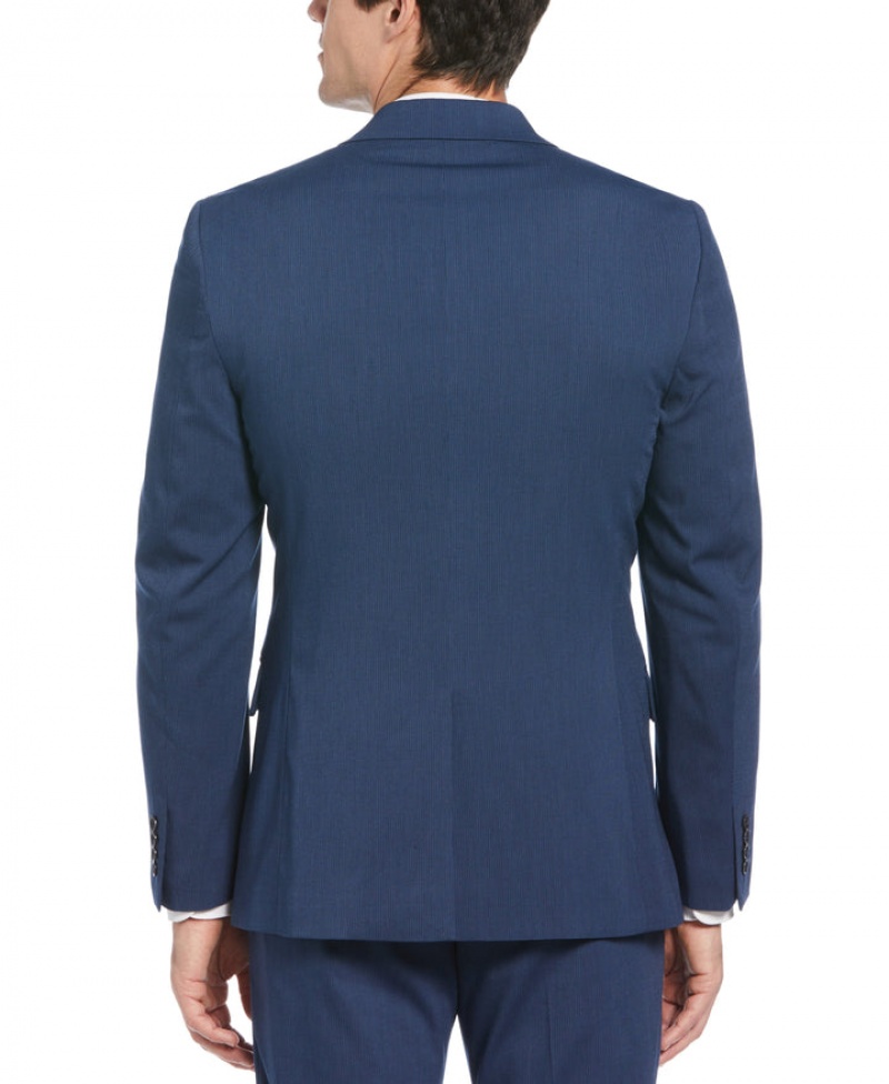 Perry Ellis Slim Fit Performance Tech Suit Jacket Azure | 960TBESUW