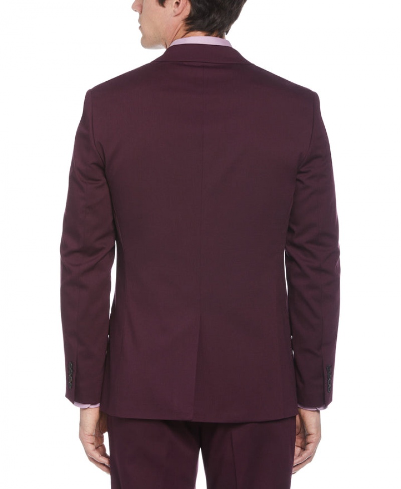 Perry Ellis Slim Fit Performance Tech Suit Jacket Winetasting | 395YHBPLQ