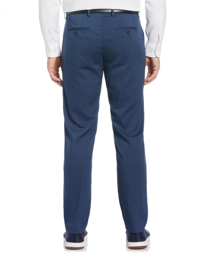 Perry Ellis Slim Fit Performance Tech Suit Pant Azure | 410QBERHX