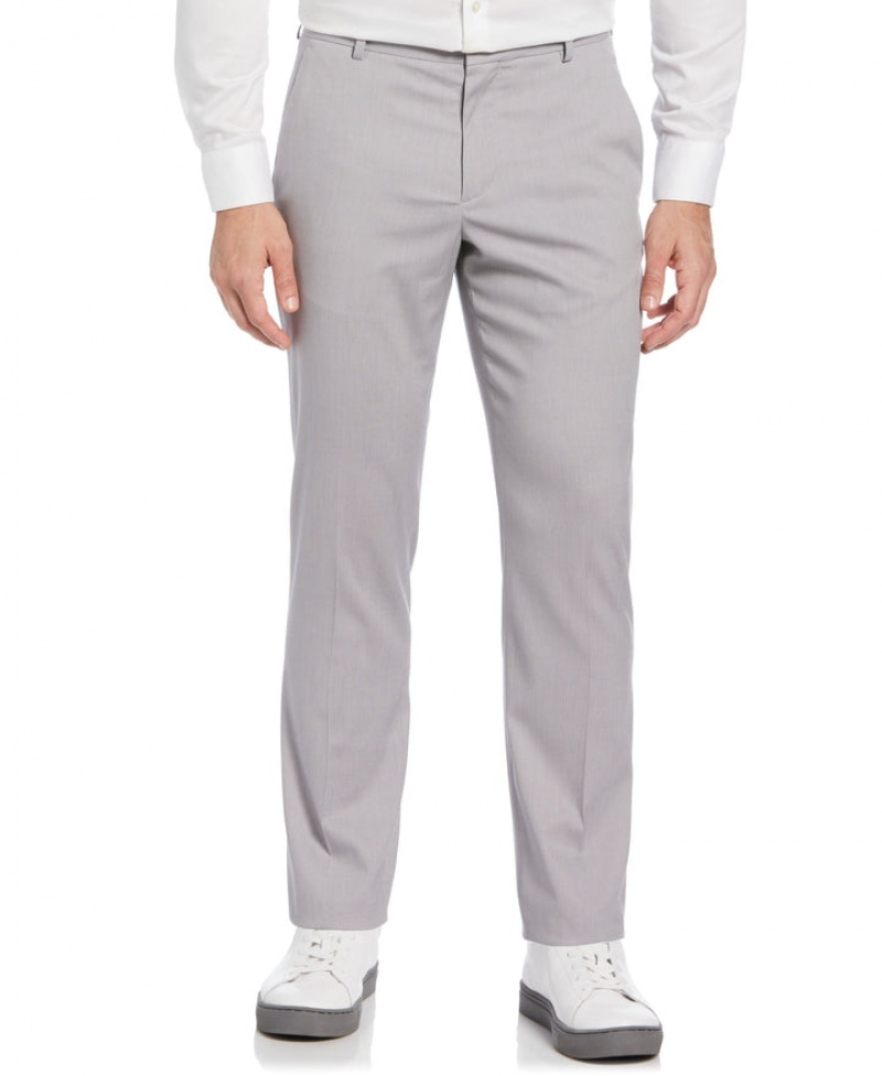 Perry Ellis Slim Fit Performance Tech Suit Pant Alloy | 289PIKGTU