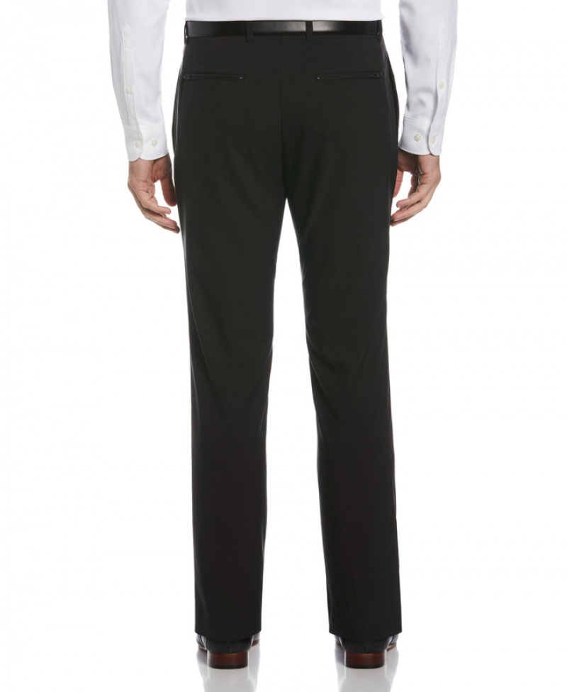 Perry Ellis Slim Fit Tech Portfolio Dress Pant Gravel | 328RGTUWM