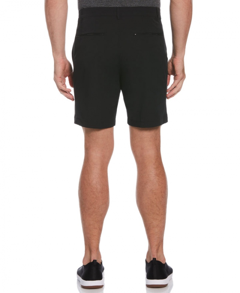 Perry Ellis Stretch Solid Tech Short Black | 596ZPNKFJ