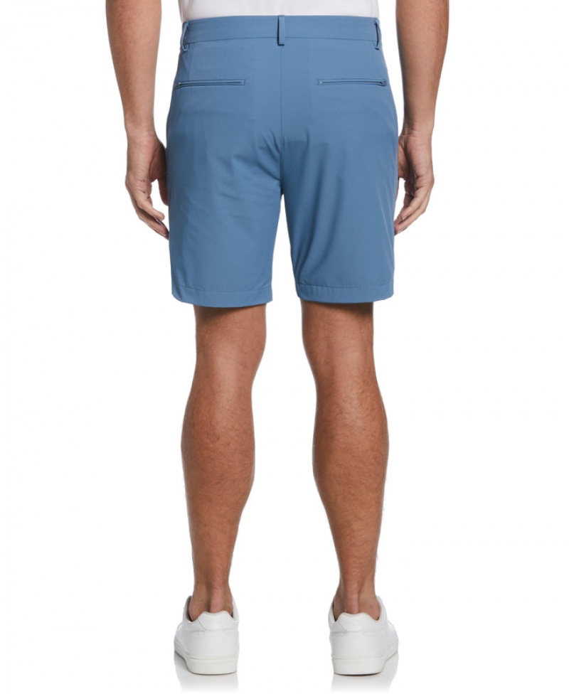 Perry Ellis Stretch Solid Tech Short Copen Blue | 670BLNMJA