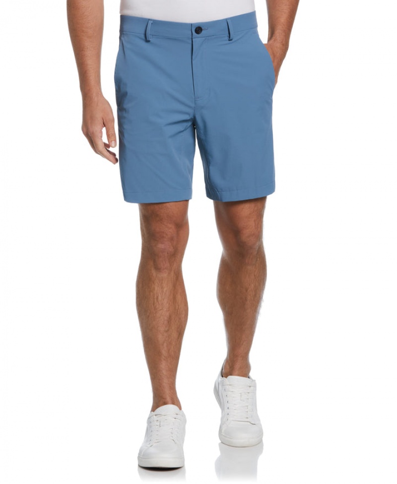 Perry Ellis Stretch Solid Tech Short Copen Blue | 670BLNMJA