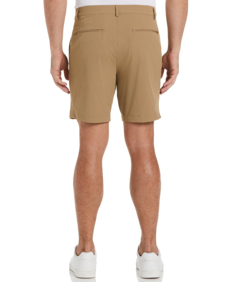 Perry Ellis Stretch Solid Tech Short Elmwood | 913ZUPYMC