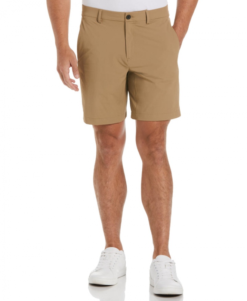 Perry Ellis Stretch Solid Tech Short Elmwood | 913ZUPYMC