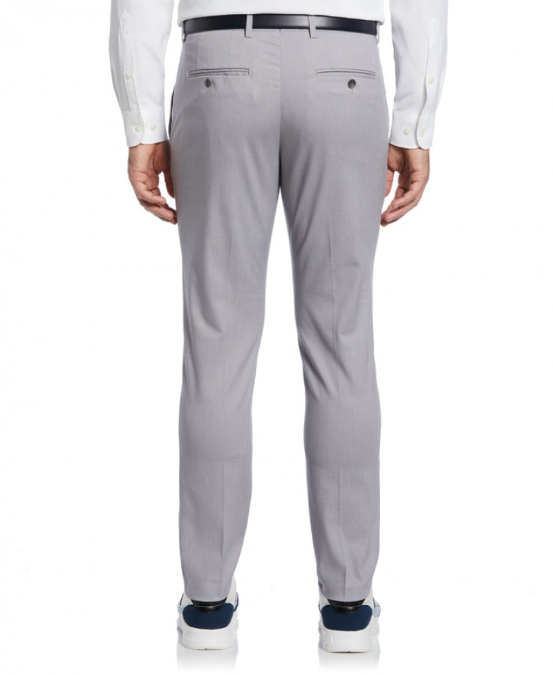 Perry Ellis Very Slim Fit Performance Suit Pant Alloy | 468NRKXUB