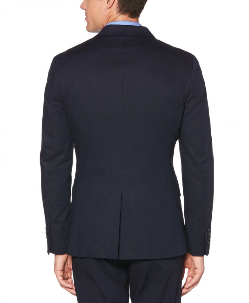 Perry Ellis Very Slim Fit Performance Tech Suit Jacket Dark Sapphire | 051CBWIJG