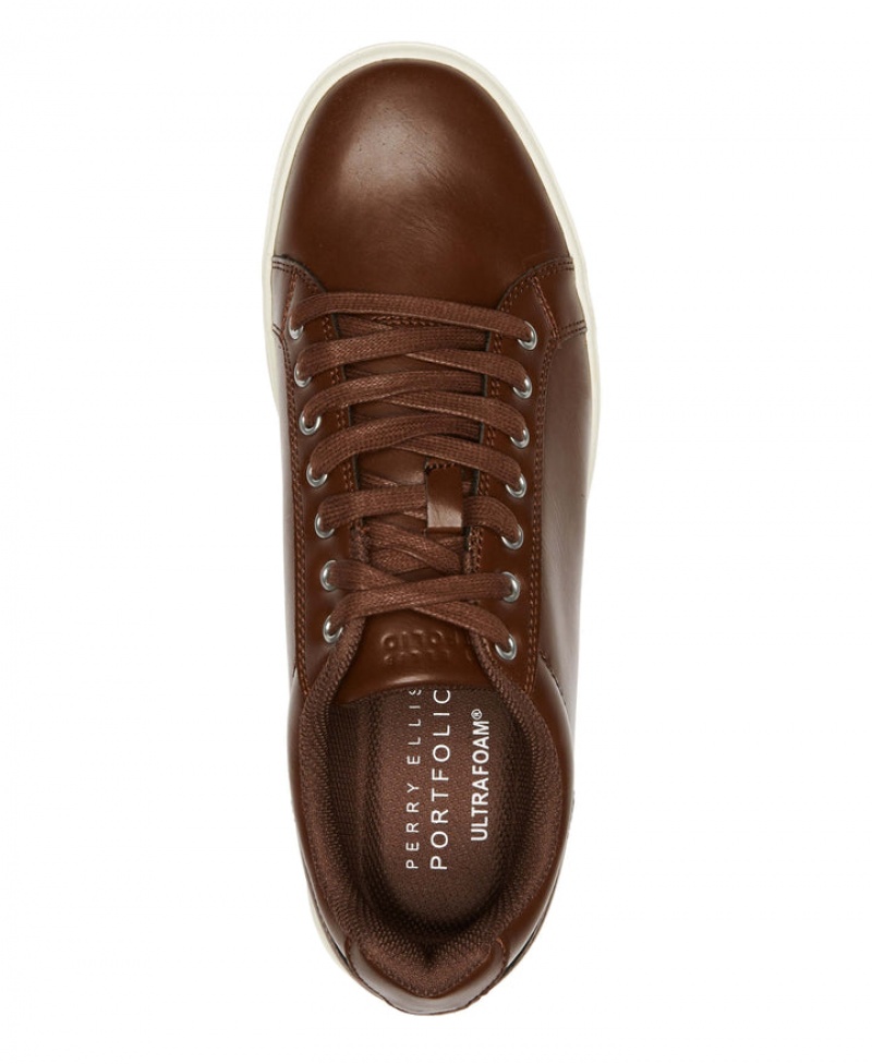 Perry Ellis Vincent Sneaker Brown | 123GDTOMA